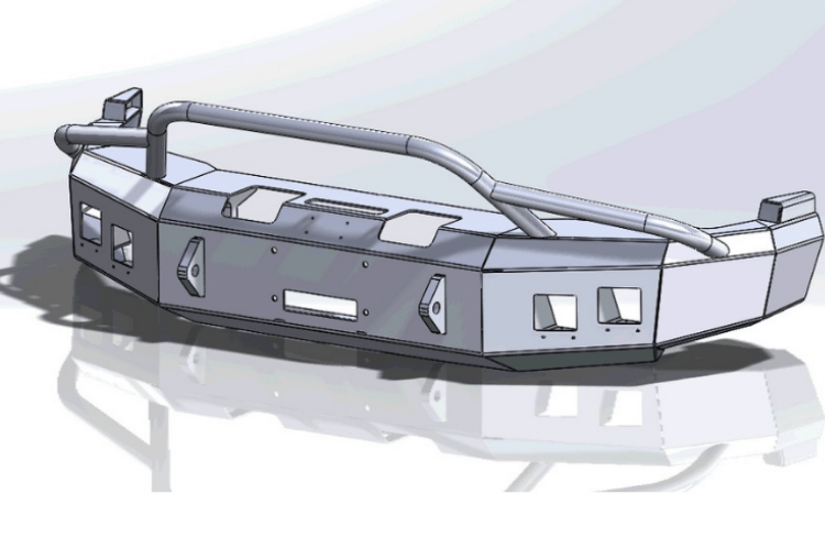 Hammerhead 600-56-0130 Chevy Silverado 1500 1999-2002 Front Bumper Winch Ready Pre-Runner