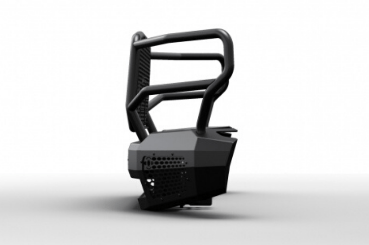 2018 F150 Ranch Hand Ranch Hand MFF18HBM1 2018-2020 Ford F150 Midnight Series Front Bumper ...