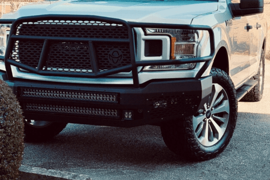 Ranch Hand MFF18HBM1 2018-2020 Ford F150 Midnight Series Front Bumper with Grille Guard