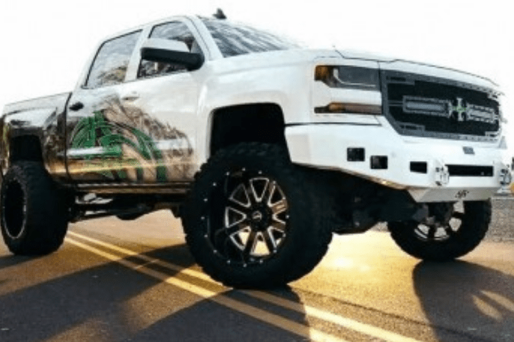 Hammerhead 600-56-0844 Chevy Silverado 1500 2019-2021 Front Bumper Low Profile No Brushguard Non-Winch