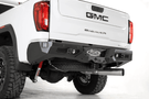 ADD R270021280103 GMC Sierra 2500 2020-2023 Bomber HD Rear Bumper with Blind Spot and Sensor Cutouts