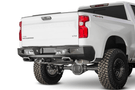 ADD R441051280103 GMC Sierra 1500 2019-2021 Stealth Fighter Rear Bumper with Exhaust Tips and Backup Sensors