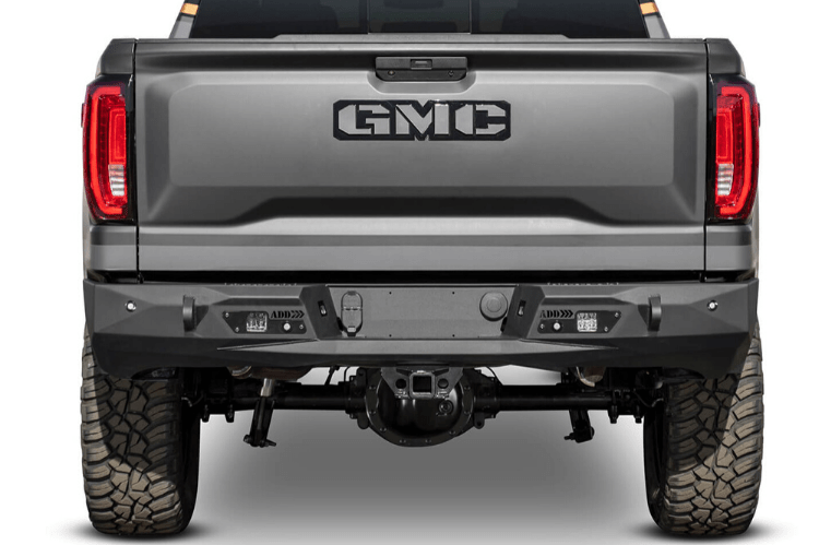 ADD R441241280103 Chevy Silverado 1500 2019-2021 Stealth Fighter Rear Bumper with Backup Sensors