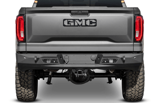ADD R441101280103 GMC Sierra 1500 2019-2022 Stealth Fighter Rear Bumper with Exhaust Tips