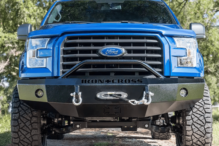 Iron Cross 1992-1996 Ford F150/250/350 Superduty HD Front Bumper 22-415-92 Winch Ready Push Bar