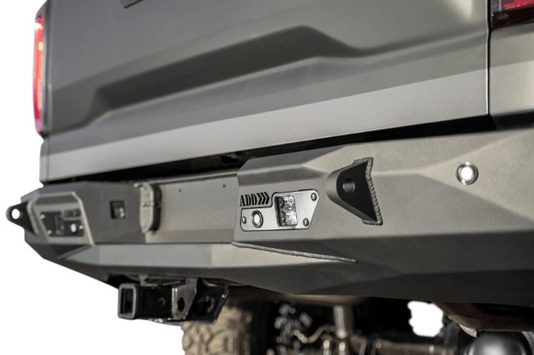 ADD R441101280103 GMC Sierra 1500 2019-2022 Stealth Fighter Rear Bumper with Exhaust Tips
