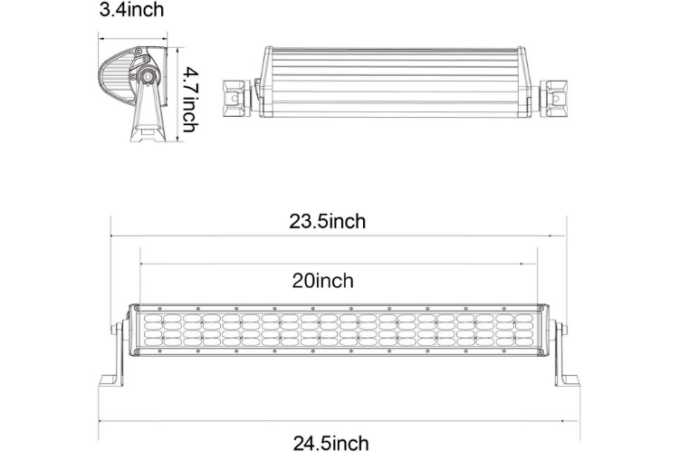 20 Inch LED Light Bar (Not for Sale)