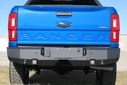 Steelcraft Ford Ranger 2019-2023 Fortis Rear Bumper 76-21340 Fine Textured Black