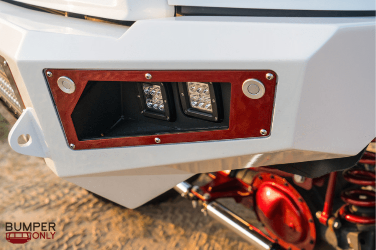 Bodyguard GAR11DY2T Dodge Ram 4500/5500 2011-2018 A2L Base Front Bumper Sensor Double Light Bar Cutout