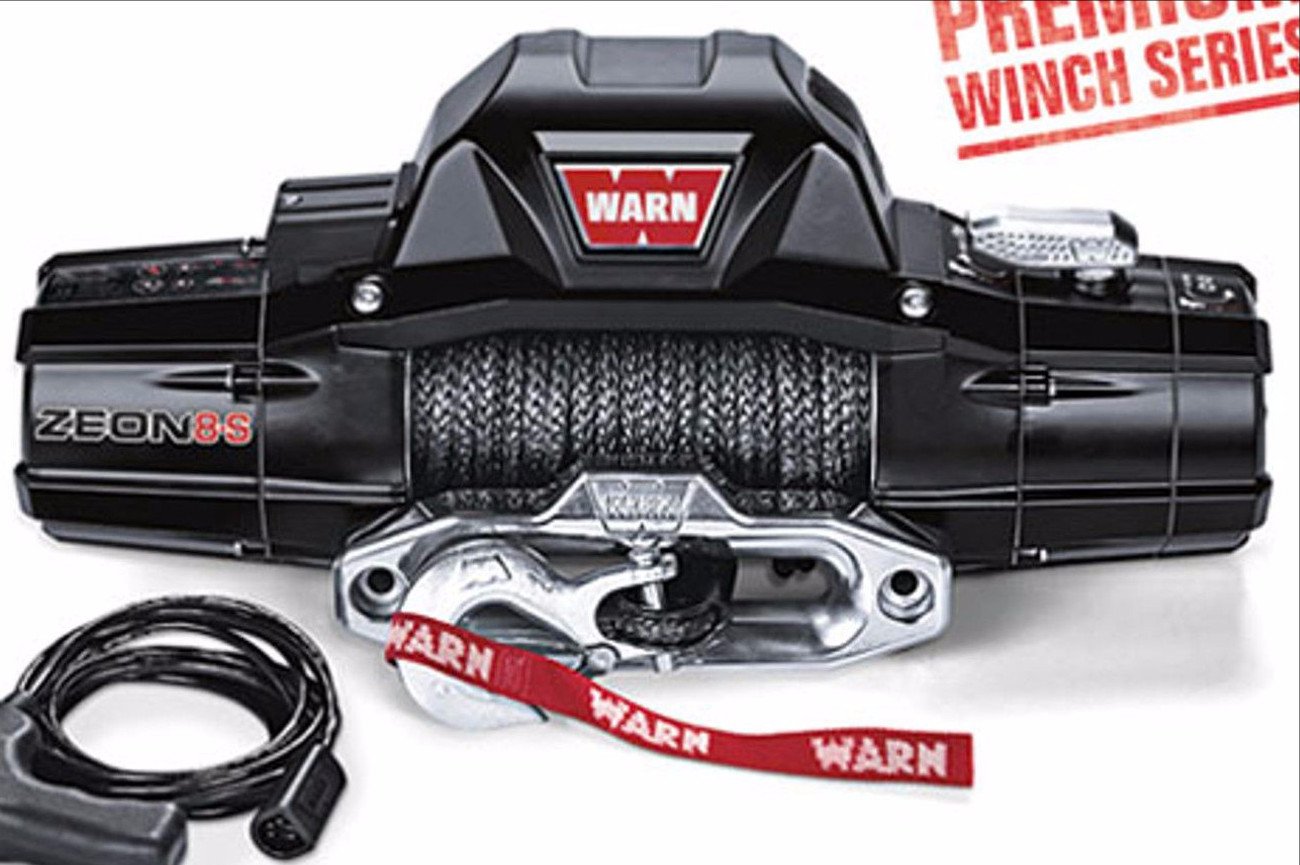 WARN Jeep, Truck & SUV Winches: ZEON 8-S 89305 - BumperOnly