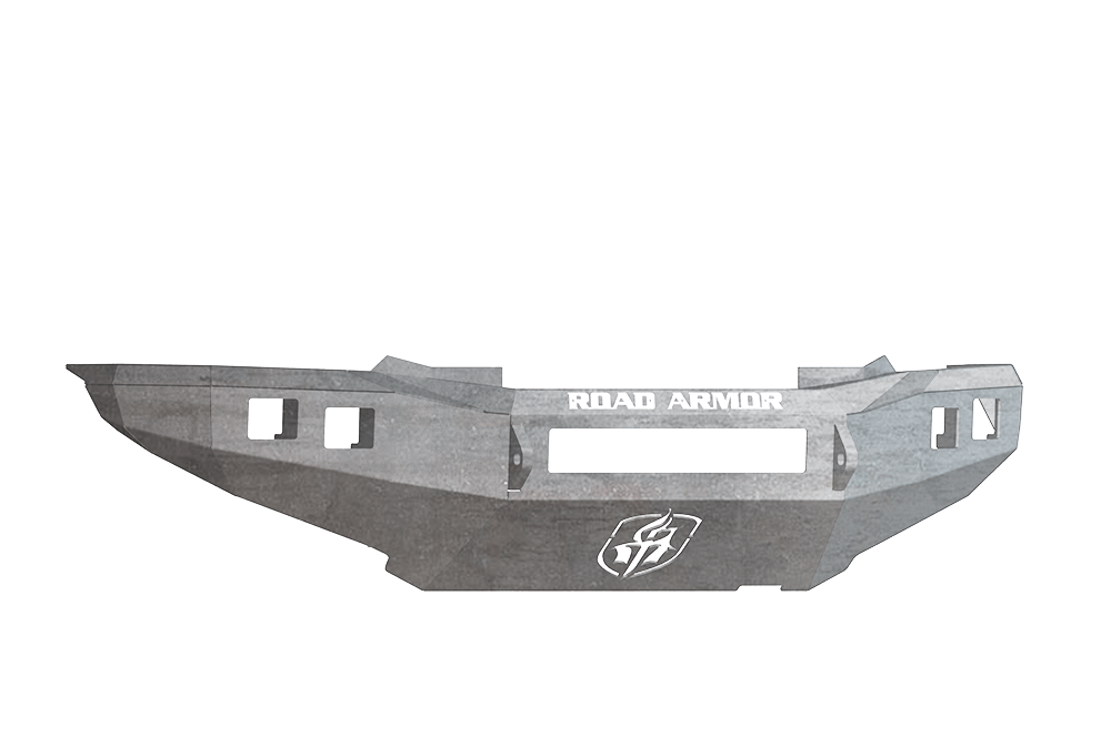 Road Armor 905R0Z-NW 2012-2015 Toyota Tacoma Front Bumper, Raw, No Guard, Stealth Series, Square Fog Light Hole, Non-Winch