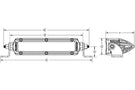 Rigid Industries  Light Bar 6" Hybrid-Flood LED Light Bar 906112