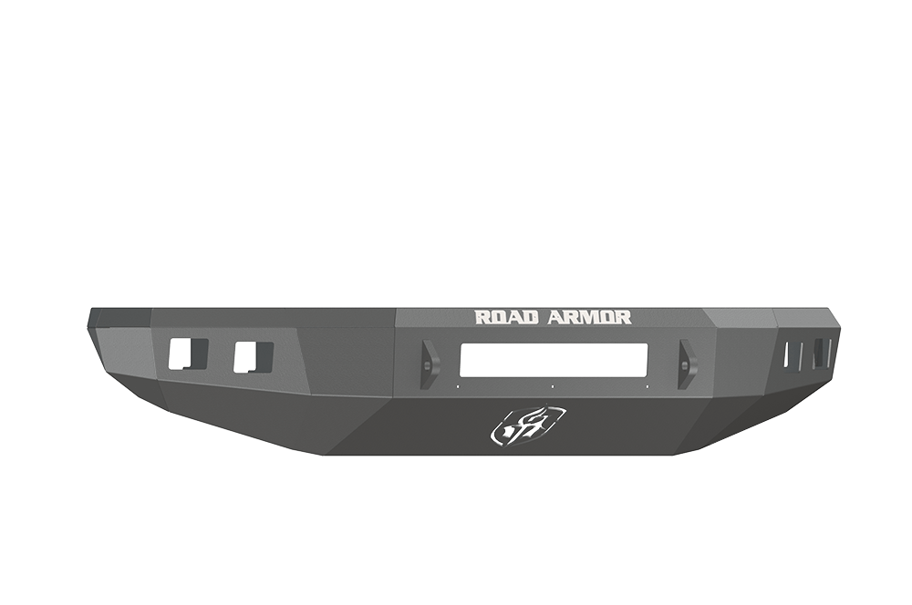 Road Armor Stealth 914R0B-NW 2014-2021 Toyota Tundra Front Non-Winch Bumper No Guard, Black Finish and Square Fog Light Hole