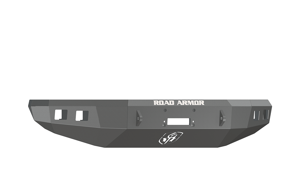 Road Armor Stealth 914R0B 2014-2021 Toyota Tundra Front Winch Ready Bumper No Guard, Black Finish and Square Fog Light Hole