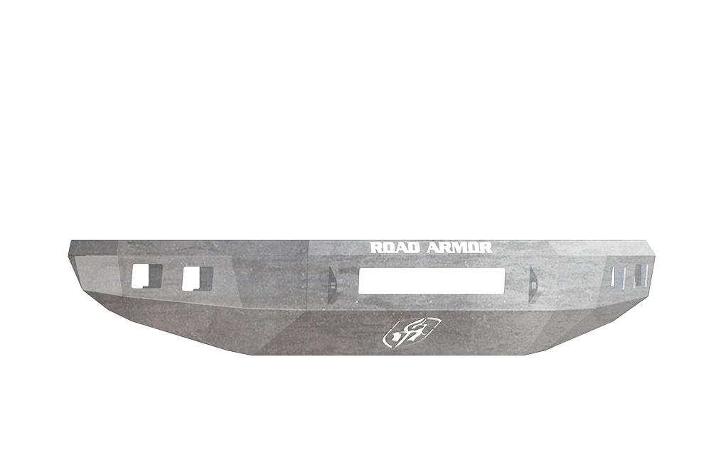 Road Armor Stealth 914R0Z-NW 2014-2021 Toyota Tundra Front Non-Winch Bumper No Guard, Raw Finish and Square Fog Light Hole
