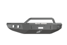 Road Armor Stealth 914R4B 2014-2021 Toyota Tundra Front Winch Ready Bumper Pre-Runner Style, Black Finish and Square Fog Light Hole