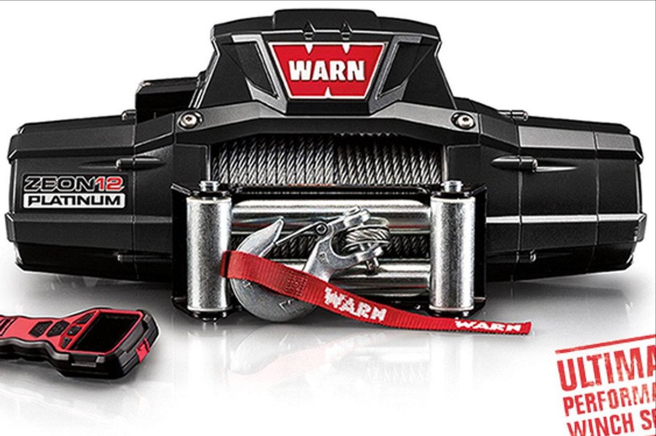 WARN Jeep, Truck & SUV Winches: ZEON 12 Platinum 92820 - BumperOnly