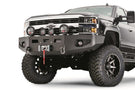 Warn 93472 Chevy Silverado 2500/3500 2011-2014 Heavy Duty Front Bumper Winch Ready Base