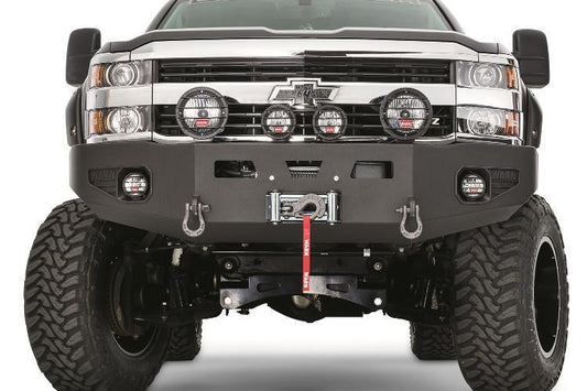 Warn 93472 Heavy Duty Chevy Silverado 2500/3500 Front Bumper 2014-2017