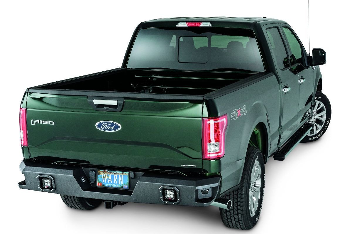 WARN Ascent 2015-2017 FORD F150 Rear Bumper 96255 - BumperOnly