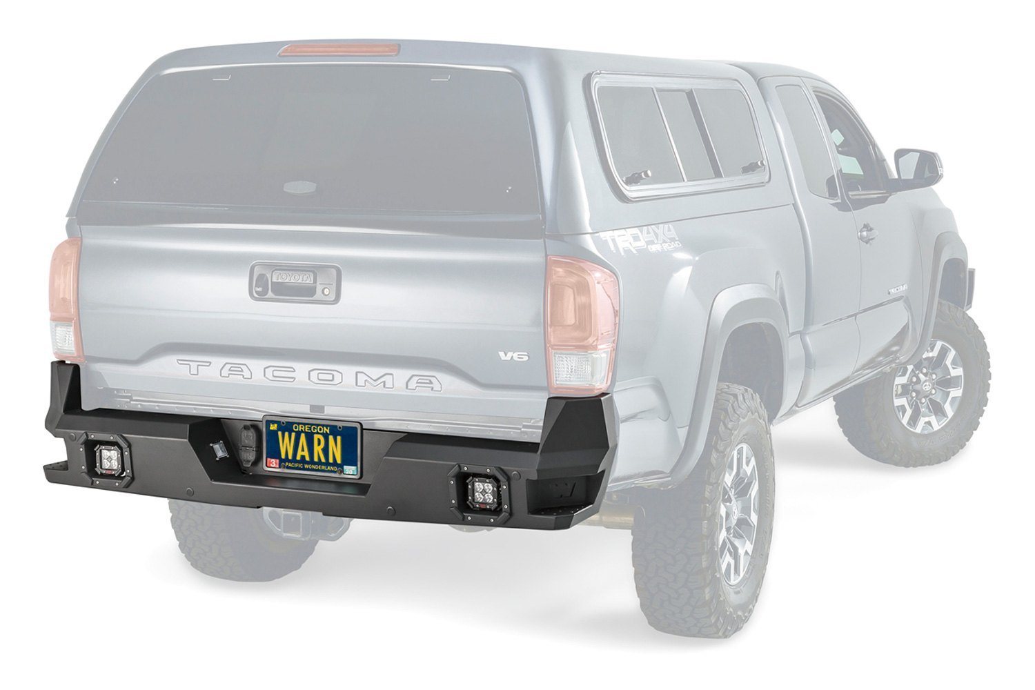 Warn 98054 Ascent 2016-2021 Toyota Tacoma Rear Bumper