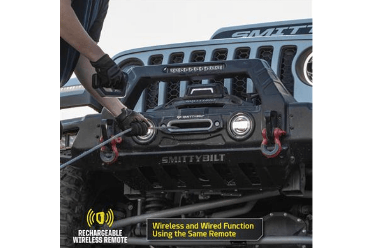 Smittybilt 98812 12K X20 Gen3 Winch with Synthetic Rope