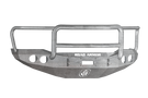 Road Armor 99031Z 2007-2013 Toyota Tundra Front Bumper, Raw, Lonestar Guard, Stealth Series, Round Fog Light Hole, Winch-Ready