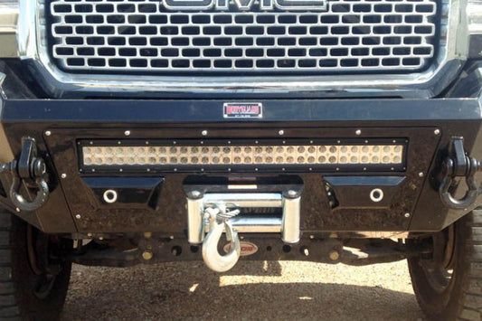 Bodyguard CAC11BNT Chevy Silverado 2500/3500 2011-2014 A2 Base Front Bumper Winch Ready