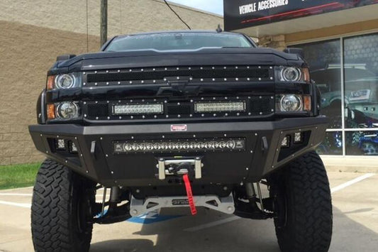 Bodyguard CAC15BYT A2 Base Chevy Silverado 2500/3500 Front Bumper 2015-2018