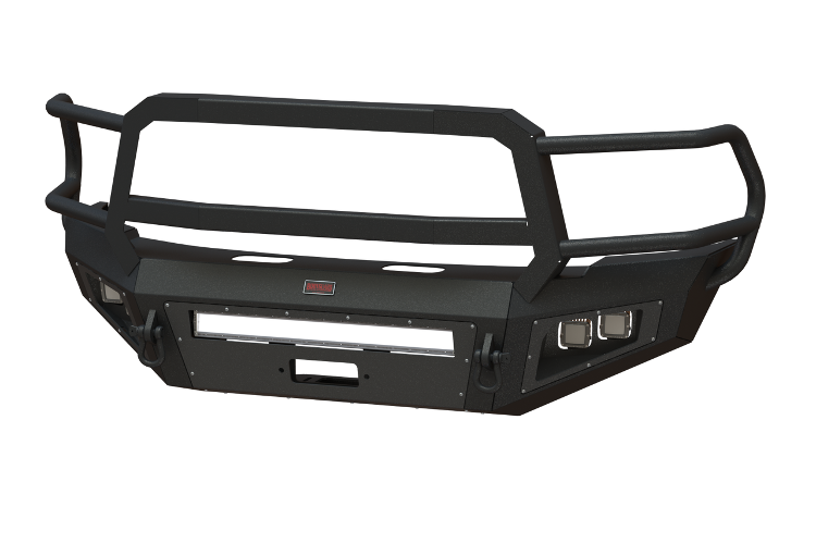 Bodyguard CEG11BNT GMC Sierra 2500/3500 2011-2014 A2 Extreme Front Bumper Winch Ready