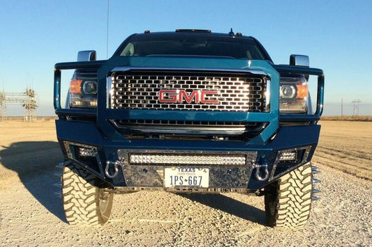 Bodyguard CEG15BYT GMC Sierra 2500/3500 2015-2019 A2 Extreme Front Bumper Winch Ready