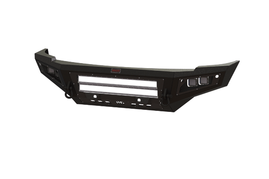 Bodyguard GAG14AY2T GMC Sierra 1500 2014-2015 A2L Base Front Bumper With Sensor Double Light Bar Cutouts