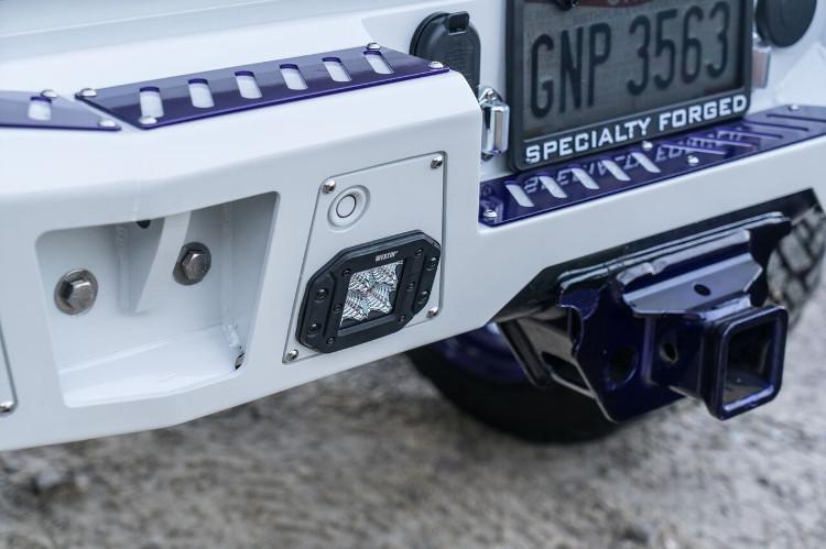 Bodyguard DFC15BNLT GMC Sierra 2500/3500 HD 2015-2019 A2 Rear Bumper No Sensor Light Cutouts
