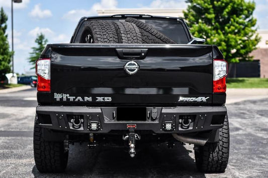 Bodyguard DFN16BYLT Nissan Titan XD 2016-2019 A2 Rear Bumper Sensor Light Cutouts