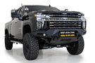 Black Chevy truck front end with ADD F270012140103 Chevy Silverado 2500/3500 2020-2023 Bomber Black Front Bumper