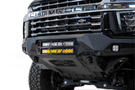 Black Chevy truck front end with ADD F270012140103 Chevy Silverado 2500/3500 2020-2023 Bomber Black Front Bumper