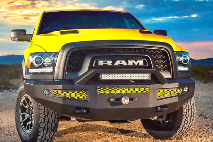 ICI Aluminum Dodge Ram 1500 Rebel 2015-2018 Front Bumper AL-FBM11DGN-RT