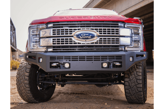 ICI Aluminum Ford F450/F550 Superduty 2017-2022 Alumilite Front Bumper Non Winch AL-FBM14FDN