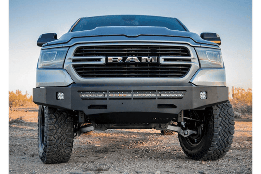 ICI Aluminum Dodge Ram 1500 2019-2023 Alumilite Front Bumper Non-Winch AL-FBM39DGN