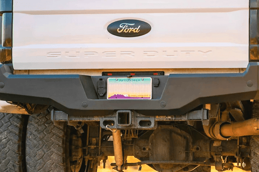 ICI Aluminum Ford F250/F350 Superduty 2017-2022 Rear Bumper AL-RBM01FDN