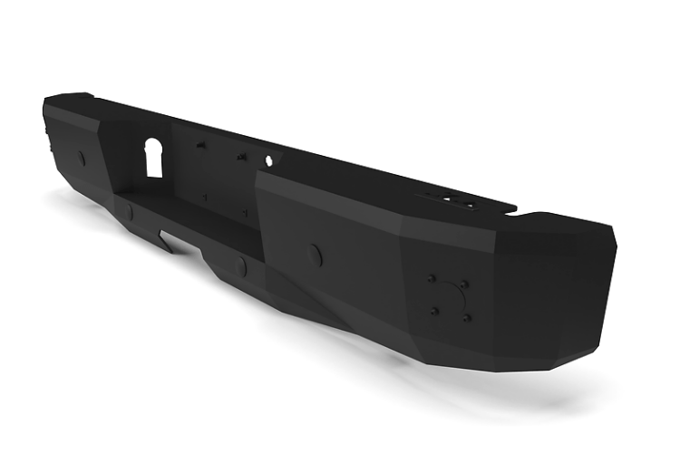ICI Aluminum Ford F150 2015-2024 Rear Bumper AL-RBM85FDN