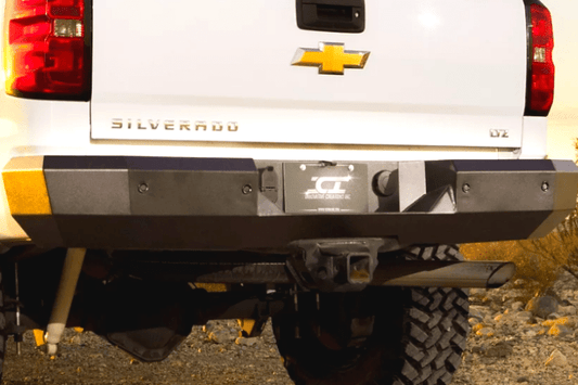 ICI Aluminum Chevy Silverado 1500 2014-2019 Rear Bumper AL-RBM95CHN
