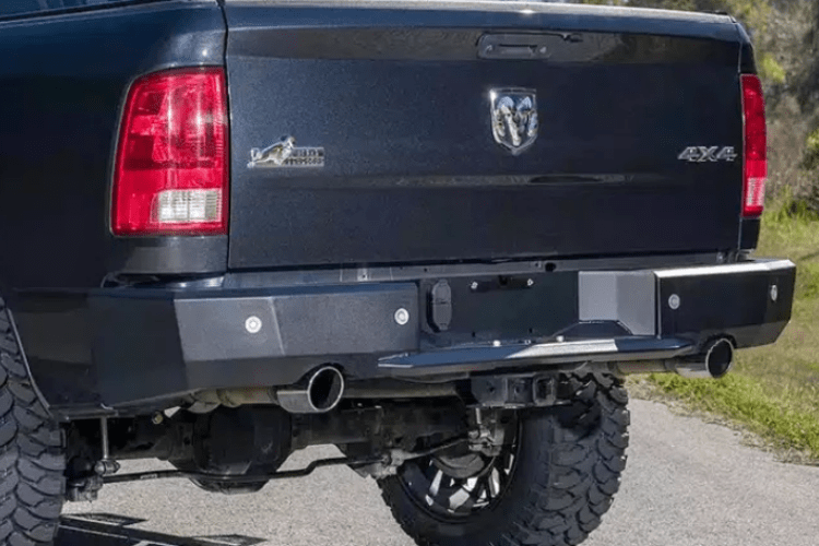ICI Aluminum Dodge Ram Rebel 2015-2018 Rear Bumper AL-RBM97DGN β BumperOnly