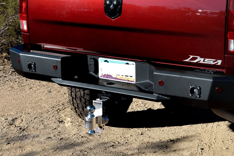 ICI Aluminum Dodge Ram Rebel 2015-2018 Rear Bumper AL-RBM97DGN