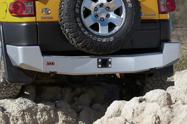 ARB 5620010B Toyota FJ Cruiser 2007-2014 Rear Bumper Black Powder Coat Finish