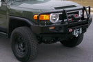 ARB 3420210B Toyota FJ Cruiser 2007-2014 Deluxe Front Bumper Winch Ready with Grille Guard, Black Powder Coat Finish