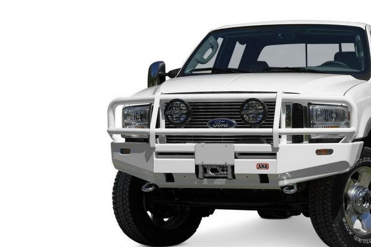 ARB Ford F250/F350 Superduty 1999-2004 Front Bumper Winch Ready with Grille Guard, Black Powder Coat Finish 3436030