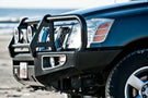 ARB 3464010 Nissan Armada 2004-2007 Deluxe Front Bumper Winch Ready with Grille Guard, Black Powder Coat Finish