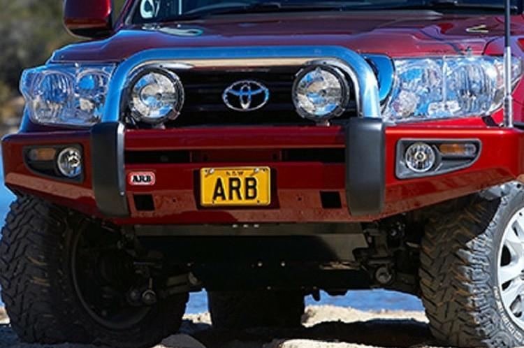 ARB 3913160 Toyota Land Cruiser 2003-2007 Sahara Bar Front Bumper 100 Series Winch Ready