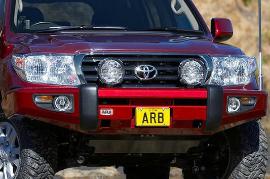 ARB 3915050 Toyota Land Cruiser 2007-2011 Sahara Bar Front Bumper 200 Series Winch Ready